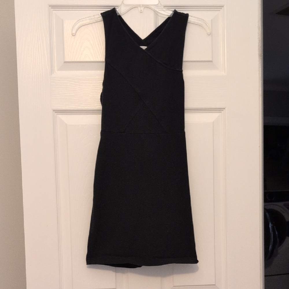 American Eagle Black Wrap Dress